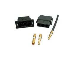 High Voltage Connector with Locking Feature - 3 Pole, 5kV AC Rating - Image 1