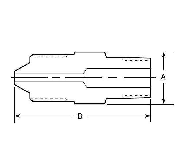 Duolok Brass Cap, 1 1/4 in Tube Fitting - SSP Corp. Duolok® Series - Image 2