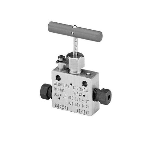 146-9 Series Bolt Type Medium Pressure Test Plug with By-Pass - Image 1