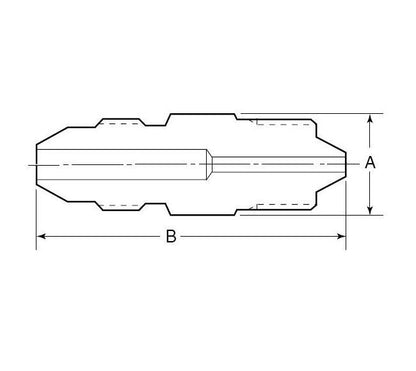 Duolok Reducing Port Connector, 316 SS, 1/8 Tube Stub x 1/4 Port - Image 2
