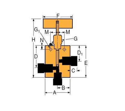 Petersen 145-9 Series Mechanical High Pressure Test Plug - Image 2