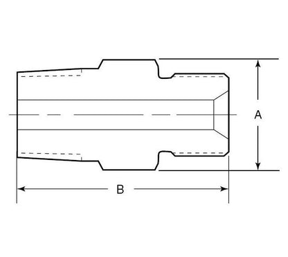 Alloy 400 Duolok Cap - 12mm Tube Fitting, SSP Corp. - Image 2