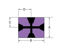 Aluminum Fin Set for Mandrel - 5% Deflection, Sizes 8-12 inches, SDR 35