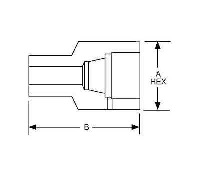 Alloy 400 Duolok Cap - 1 1/2 in Tube Fitting - Image 2