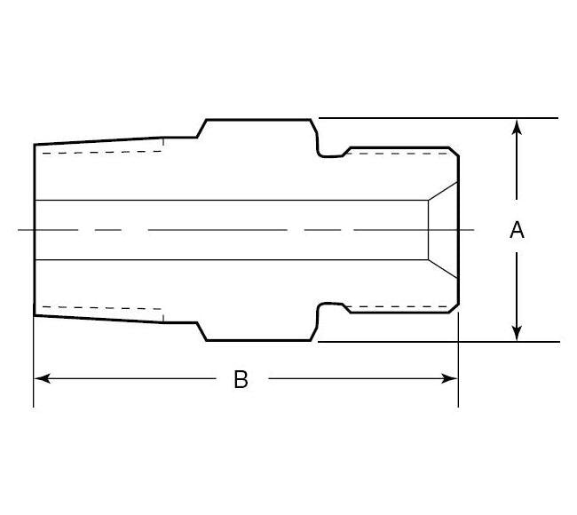 Alloy C-276 Duolok Cap, 1 inch Tube Fitting - Image 2