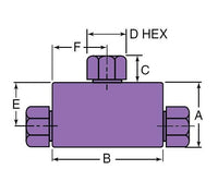 Petersen 140-0 Series 8 Inch Mechanical Push and Pull Plug with Bell End