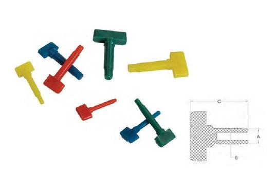 Red High Temp Self Threading Plug NSTP-2 - Image 1