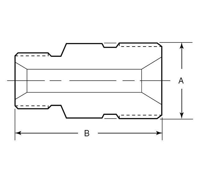 Alloy C-276 Duolok Cap, 1 1/4 in Tube Fitting - SSP Corp. - Image 2
