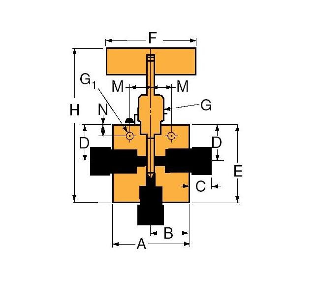 GripperÂ® 143-8 Series Hub Test Plug - 2.35-2.49 in Range - Image 2