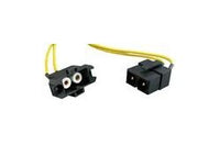 JCC 2 Pole 60A DC High Voltage Connector with Locking Feature