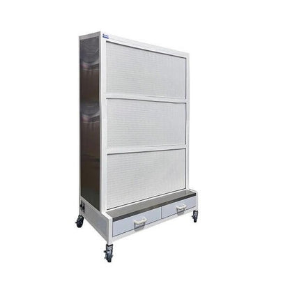90in Horizontal Flow Wall Module - ISO5 Cleanroom, 3 Filter Modules - Image 1