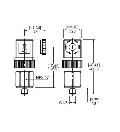 Hydac VMF-VR Electrical Switch with Clogging Indicator - Image 2