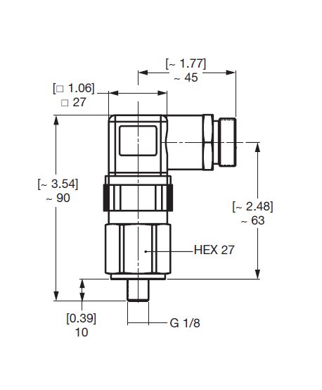 HYDAC VMF-VR Electrical Switch for Hydraulic and Lube Filters - Image 2
