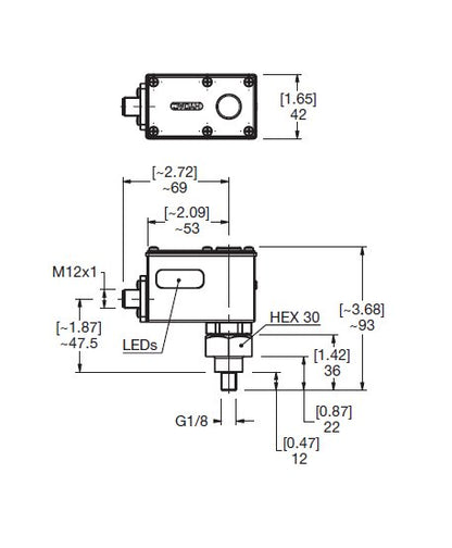 HYDAC VMF-VR Low Pressure Switch - Image 2