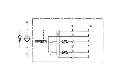HYDAC VMF-VR Clogging Indicator - Electronic Analog Switch - Image 3