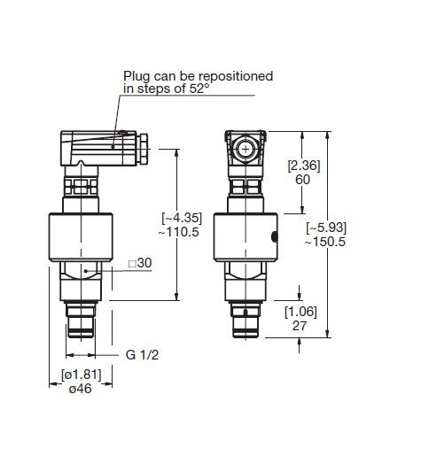 Hydraulic Differential Pressure Clogging Indicator VD5GC - Image 2