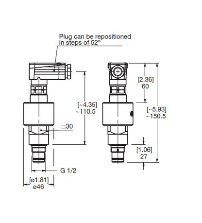 Hydraulic Differential Pressure Clogging Indicator VD5GC - Image 2