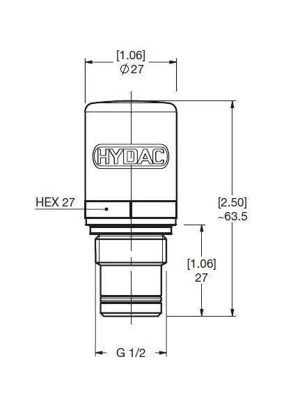 HYDAC Medium Pressure Type B Differential Indicator - Image 2