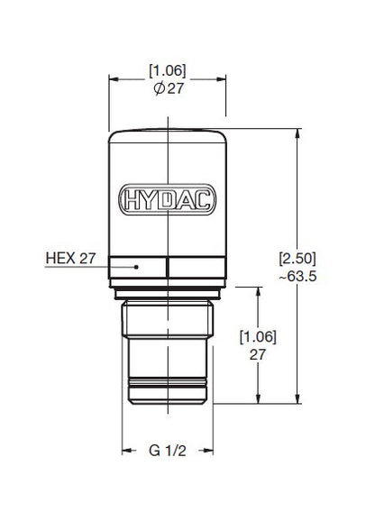 HYDAC Medium Pressure Type B Differential Indicator - Image 2