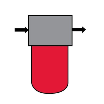 High Pressure In-Line Industrial Filter - DF Series (6090 PSI) - Image 3