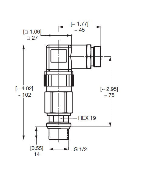 HYDAC Low Pressure Electrical Switch VR2J4.1 - Image 2