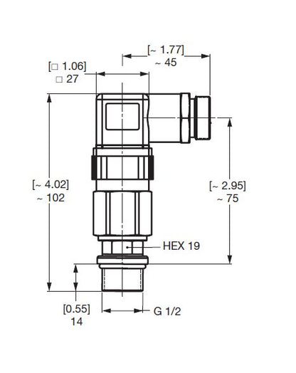 HYDAC Low Pressure Electrical Switch VR2J4.1 - Image 2