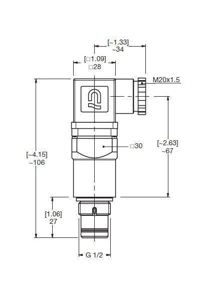 Hydac Medium Pressure Type C Electrical Switch - Image 2