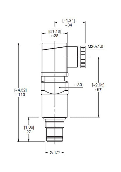 HYDAC High Pressure Type D Differential Clogging Indicator with Visual & Electrical Switch - Image 2