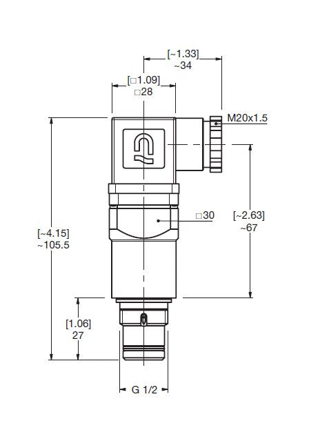Hydraulic Filter Clogging Indicator Electrical Switch - Image 2