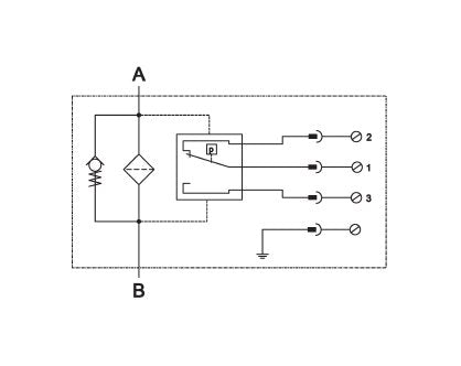 Hydraulic Filter Clogging Indicator Electrical Switch - Image 3
