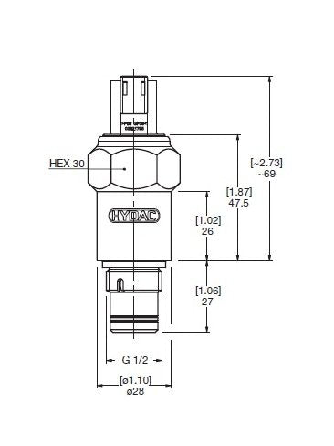 Hydac High Pressure Differential Electrical Switch - Image 2