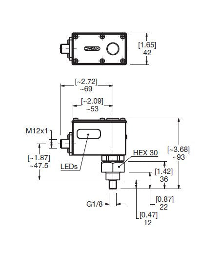 HYDAC VMF-VR Return Line Visual & Electrical Switch - Image 2