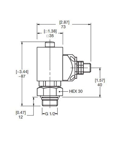 HYDAC VMF-VR Low Pressure Electrical Switch - Image 2