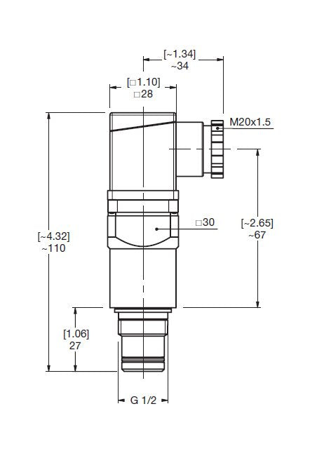 HYDAC High Pressure Differential Visual & Electrical Switch - Image 2