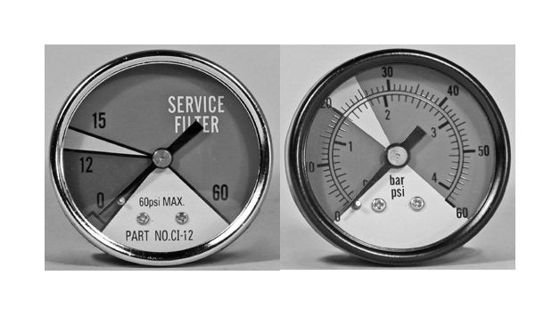 HYDAC VMF-VR Clogging Indicator Gauge - Image 3