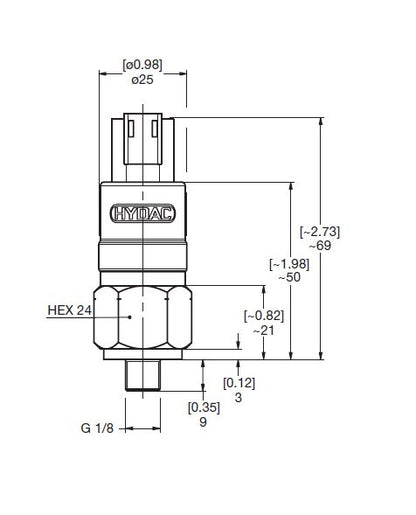 HYDAC VMF-VR Mobile Pressure Switch - Image 2