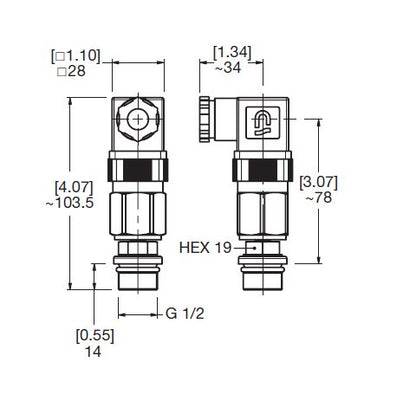 HYDAC VMF-VR Electrical Switch with Clogging Indicator - Image 2