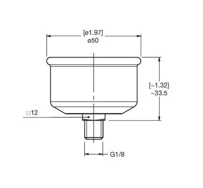 VMF-VR Return Line Static Vacuum Gauge - Image 2