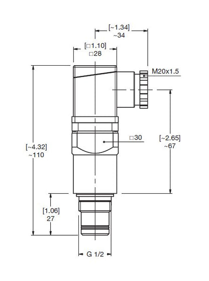 HYDAC High Pressure Differential Visual & Electrical Switch - Image 2