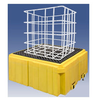Scaletron Model 4042-63 IBC Spill Containment Tote Scales