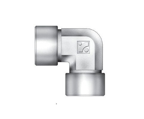 316 Stainless Steel IFE Series 1/8 in Female Elbow NPT Threaded Fitting - Image 1