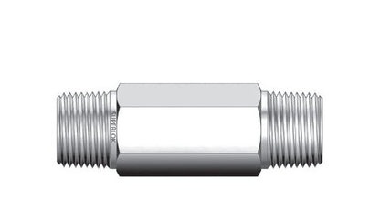 IHLN Series 1/8-Inch Hex Long Nipple Fitting - NPT Threads - Image 1