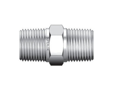 1 Inch Hex Nipple Fitting, IHN Series - Image 1