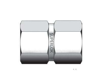 Hex Reducing Coupling for 1/4in to 1/8in Pipes - Image 1