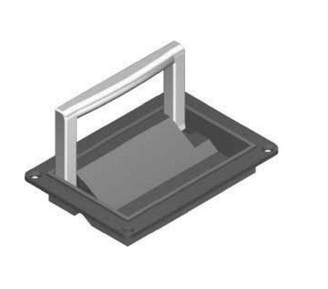 All Electronics Hardware Die-Cast Zinc Pocket Pull Handle - Image 1