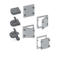 Industrial HVAC Locking Hinges