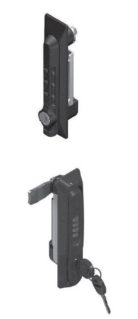 FH333 3-Pin Keyed Cam Control Combination Lock Swing Handle - Image 1