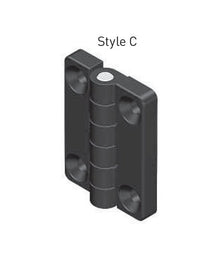 4M6 Chrome Plated Screw-On Hinge with Style C