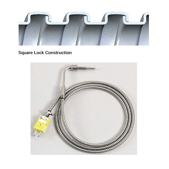 Square Lock Stainless Steel Stripwound Hose - Type SL - Image 2