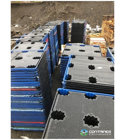 48-inch Nestable Heavy Duty Plastic Pallet - Image 3